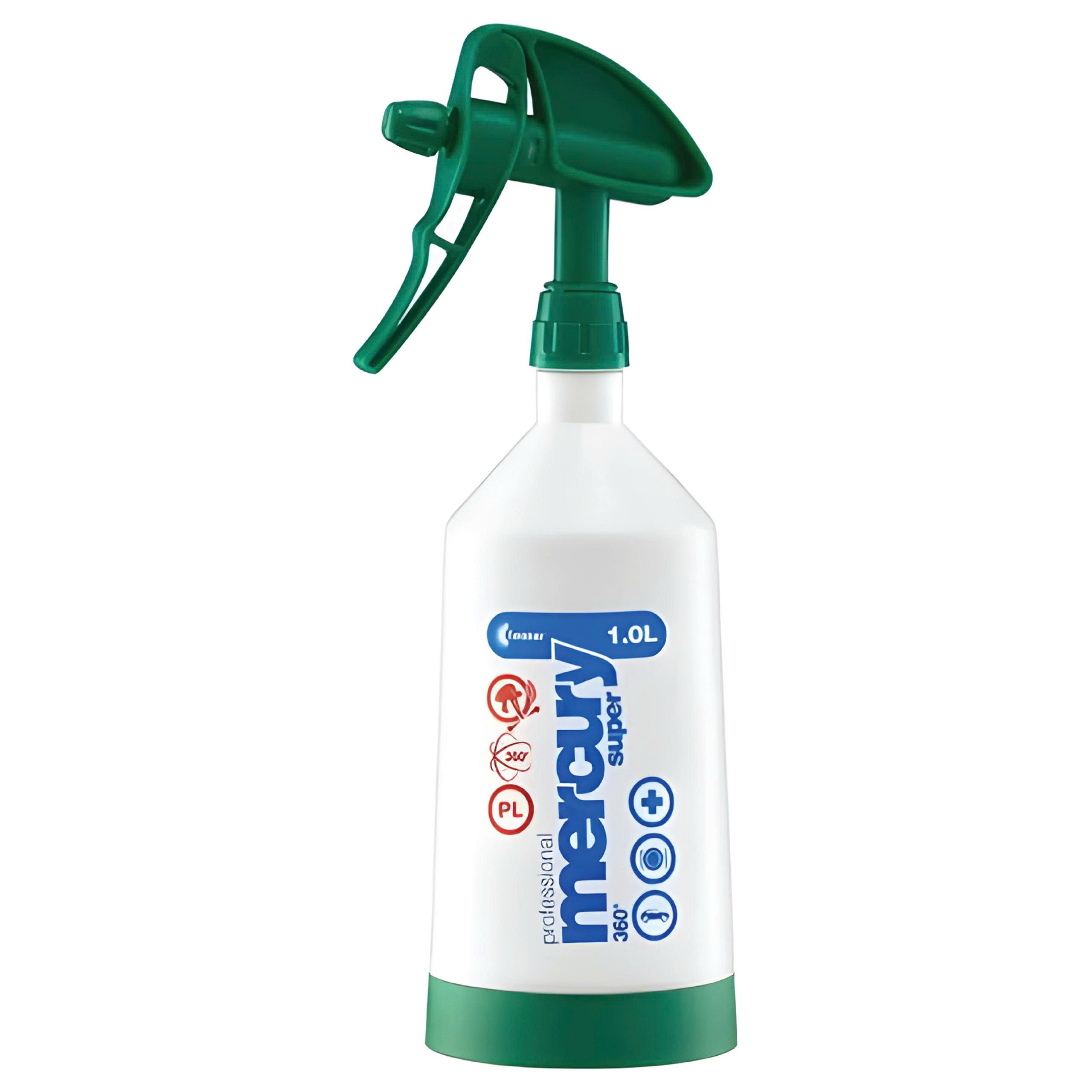 Bình xịt phun sương cầm tay Kwazar Mercury Super 360 Pro 1L - Vòi xịt double action
