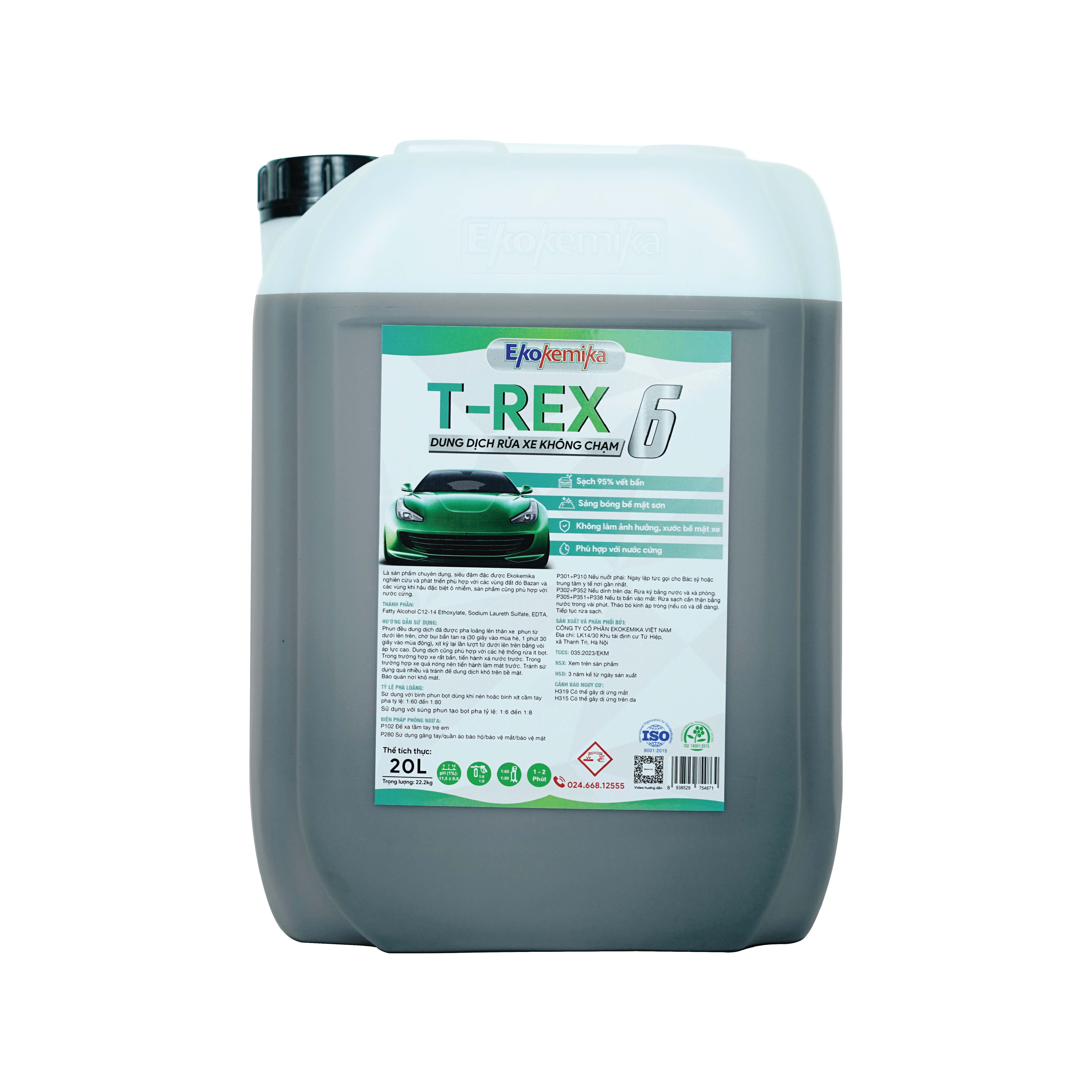 Dung dịch rửa xe không chạm T-Rex 6